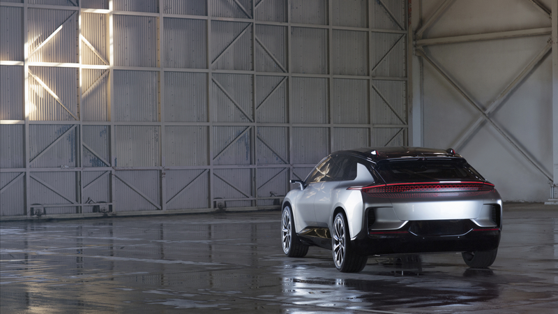 Illustration for article titled Here’s The ‘Flagship’ Electric Car That Faraday Future Promised, The FF 91